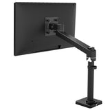 Ergotron NX Series NX MONITOR ARM BLACK 86,4 cm (34") Skrivebord Sort
