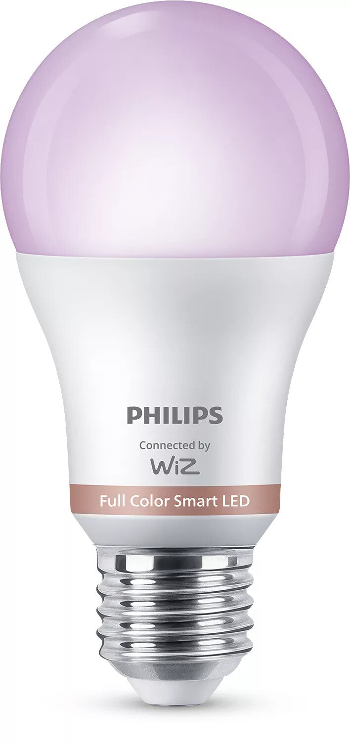 Philips Smart LED RGB A60 pære, E27 fatning, 806lm