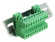DeLOCK 66082 termisk blok 10-pin Grøn