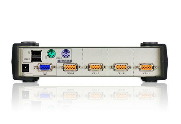 ATEN CS84U-AT KVM Switch Sort, Grå