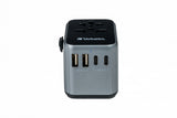 Verbatim 49545 strømstik adapter Universel