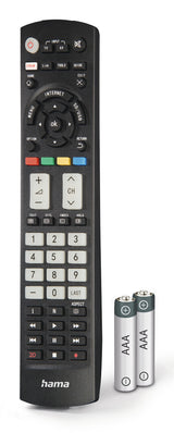 Hama 00221064 fjernbetjening IR trådløs TV Tryk på knapper