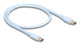 DeLOCK 81233 USB-kabel USB 2.0 0,5 m USB C 0,48 Gbit/sek. 60 W Blå