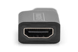 Digitus AK-300450-000-S USB grafisk adapter 3840 x 2160 pixel Sort