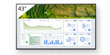 Sony FW-43BZ30L skilte display Digital fladpaneldisplay 109,2 cm (43") LCD Wi-Fi 440 cd/m² 4K Ultra HD Sort Android 24/7