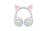 Razer Kraken Kitty V3 Pro - White Headset Kabel & trådløs Spil USB Type-A Bluetooth Hvid