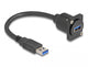 DeLOCK 87967 USB-kabel 20 m USB A 5 Gbit/sek. Sort