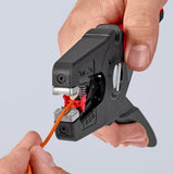 Knipex PreciStrip16 kabelstripper Sort, Rød