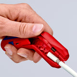 Knipex ErgoStrip kabelstripper Blå, Rød