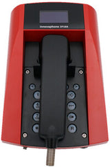 Innovaphone IP160 IP Telefon - Systemtelefon - VoIP-Telefon IP-telefon Rød, Sort OLED