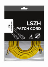 Gembird PP6A-LSZHCU-Y-10M netværkskabel Gul Cat6a S/FTP (S-STP)