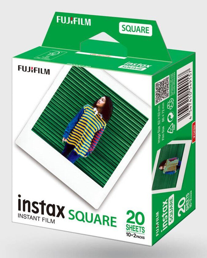 Fujifilm instax SQUARE Film instant film 20 stk 86 x 54 mm
