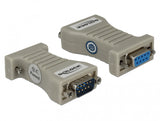 DeLOCK 64140 kabel kønsskifter RS-232 DB9 RS-485 DB9 Beige