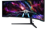 Samsung G95NC computerskærm 144,8 cm (57") 7680 x 2160 pixel Dual UHD QLED Hvid