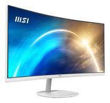 MSI Pro MP341CQW computerskærm 86,4 cm (34") 3440 x 1440 pixel UltraWide Quad HD Hvid