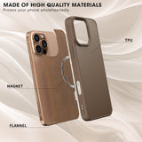 Wozinsky 5907769370298 mobiltelefon etui 17 cm (6.7") Cover Brun