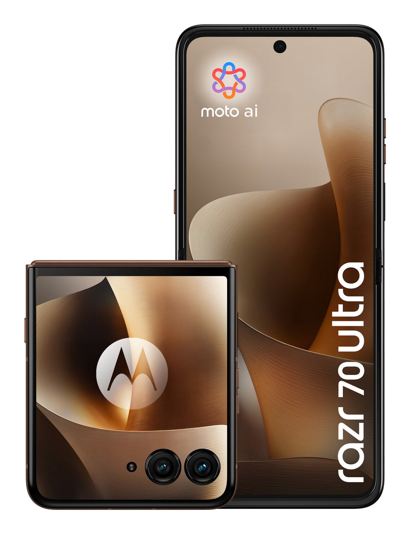 Motorola razr 70 ultra 17,7 cm (6.96") Dual SIM Android 16.0 5G USB Type-C 16 GB 512 GB 5000 mAh Træ