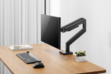Digitus DA-90473 skærmbeslag og -stativer 124,5 cm (49") Skrivebord Sort