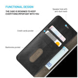 FIXED Opus mobiltelefon etui 17,5 cm (6.9") Folie Sort