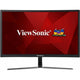 Viewsonic VX Series VX2458-C-mhd computerskærm 61 cm (24") 1920 x 1080 pixel Fuld HD LED Sort