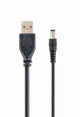 Gembird CC-USB-AMP35-6 lydkabel 1,8 m 3.5mm Sort