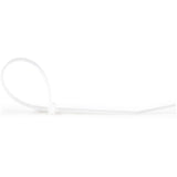 StarTech.com CBMZT10N kabelsamler Udløselig kabelbinder Nylon, Plast Hvid 100 stk