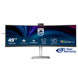 Philips 49B2U6903CH/00 computerskærm 124 cm (48.8") 5120 x 1440 pixel Dual QHD LCD Grå