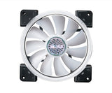 Akasa Vegas TLY Computerkabinet Ventilator 14 cm Sort, Gennemsigtig