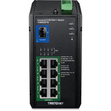 Trendnet TI-BG5091B netværksswitch Ikke administreret 2.5G Ethernet (100/1000/2500) Strøm over Ethernet (PoE) Sort