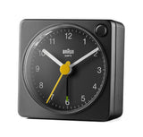 Braun BC02XB vækkeur Quartz alarmur Sort