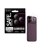 PanzerGlass SAFE. by ® Kameralinsebeskytter Transparent iPhone 18 Pro | 18 Pro Max