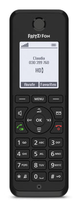 Fon M3 DECT telefon Nummervisning Sort