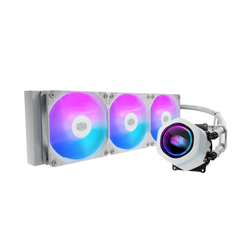 Cooler Master MasterLiquid Core Nex Processor Alt-i-en væskekøler 12 cm Hvid 1 stk