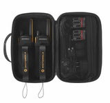Motorola Talkabout T82 Extreme Twin Pack to-vejs radio 16 kanaler Sort, Orange