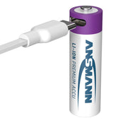 Ansmann 1312-0036 husholdningsbatteri Genopladeligt batteri AA Lithium-Ion (Li-Ion)