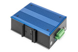 Digitus DN-651119 netværksswitch Ikke administreret L2 Gigabit Ethernet (10/100/1000) Sort, Blå