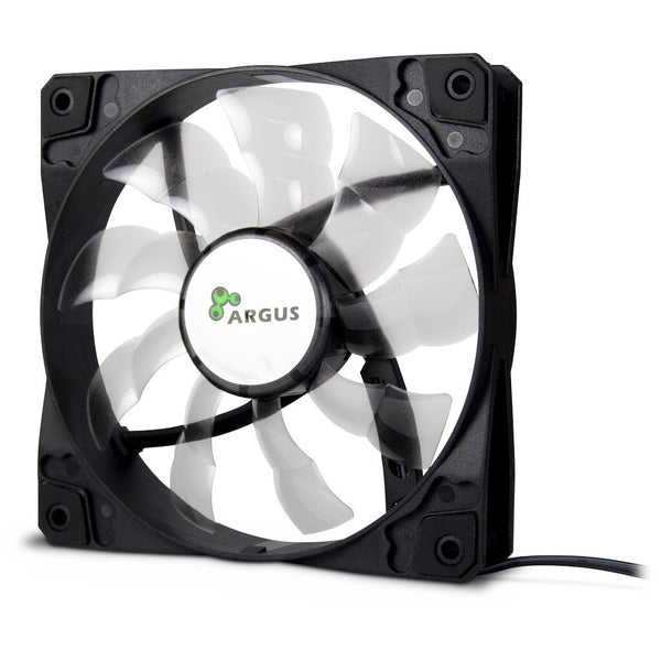 Inter-Tech Argus L-12025 Computerkabinet Ventilator 12 cm Sort