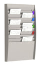 PaperFlow A4V2X10.01 bladholder Polystyren Grå