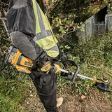 DeWALT DCM561PBS-XJ børsteskærer & strengtrimmerer 3,3 cm Batteri Gul