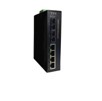 Barox PC-IA402-S netværksswitch Ikke administreret L2 Fast Ethernet (10/100) Sort