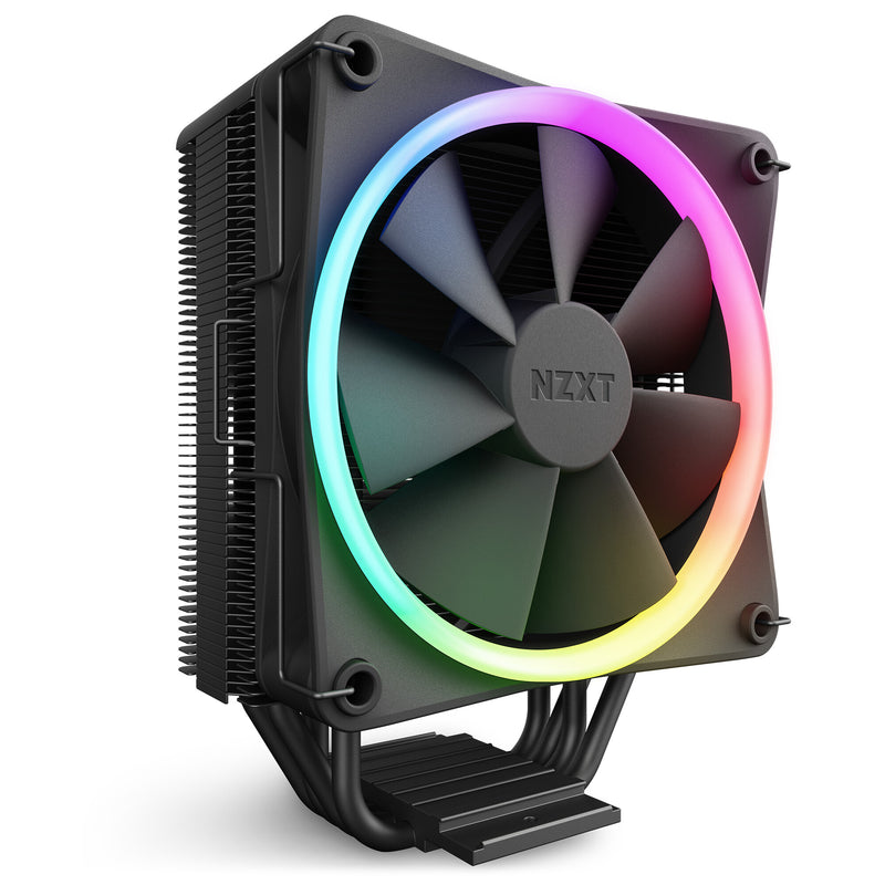 NZXT T120 RGB Processor Luftkøler 12 cm Sort 1 stk