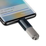 Baseus ZJJQ000003 kabel kønsskifter USB Type-C USB-A 3.2 Gen 1 Blå