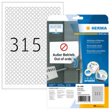 HERMA 4385 print etiket Hvid Selvklæbende printeretiket