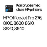 HP Original 951-blækpatron, sort