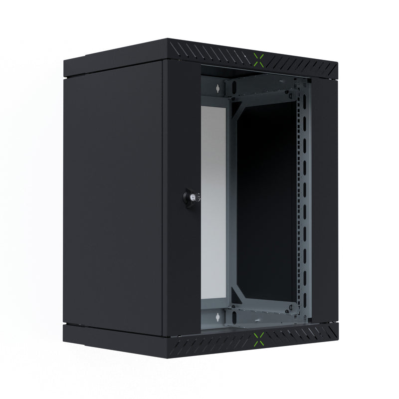 EFB Elektronik WGX-1506TS.G1 stativ 15U Vægmonteret stativ Sort