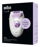 Braun Silk-épil 3 3-000 20 pincetter Lilla, Hvid
