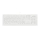 Contour Design Active Key AK-C8100F-UVS-W/GE tastatur Medicinsk USB QWERTZ Tysk Hvid