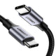 Ugreen 70429 USB-kabel 1 m USB C 0,48 Gbit/sek. 100 W Sort