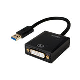 LogiLink UA0232 USB grafisk adapter 1920 x 1080 pixel Sort