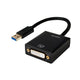 LogiLink UA0232 USB grafisk adapter 1920 x 1080 pixel Sort